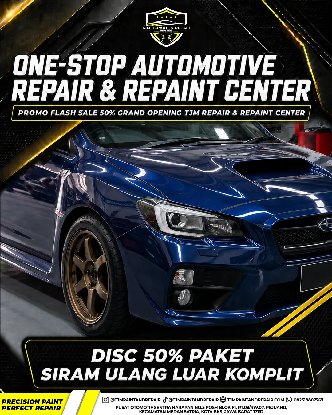 Disc 50% Paket Siram Ulang Luar Komplit