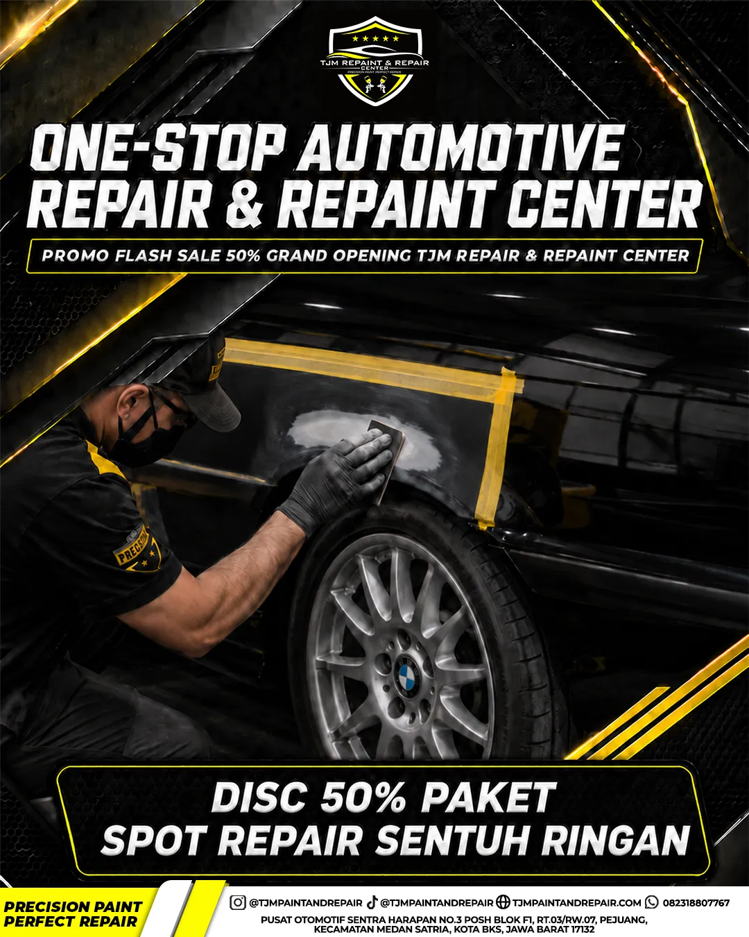 Disc 50% Paket Spot Repair Sentuh Ringan