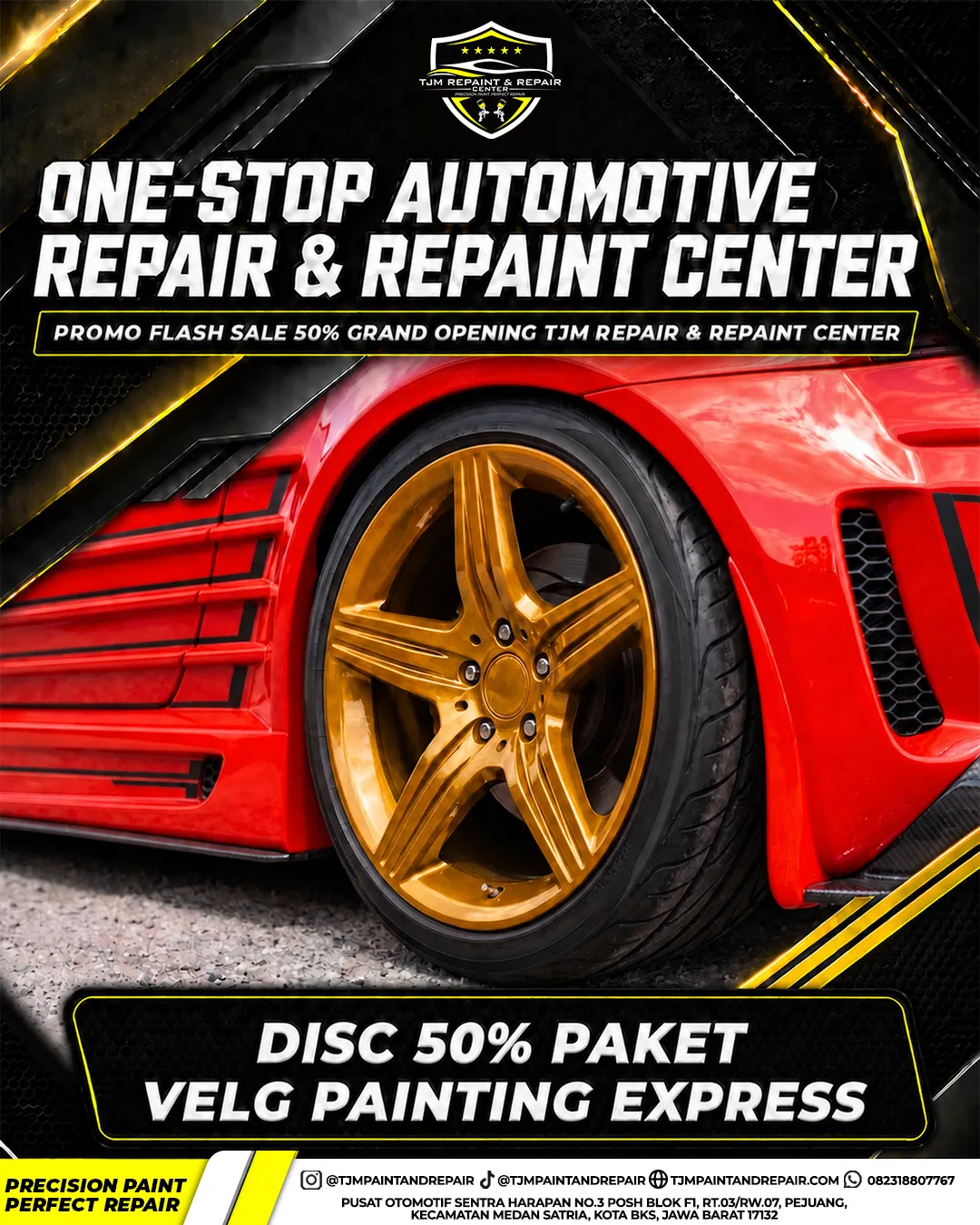 Disc 50% Paket Velg Painting Express