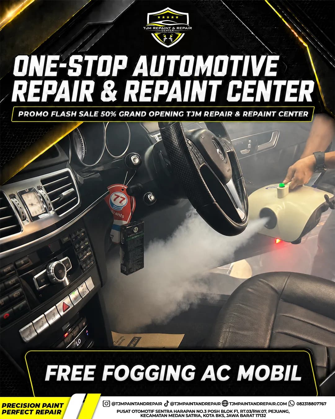 Free Fogging AC Mobil