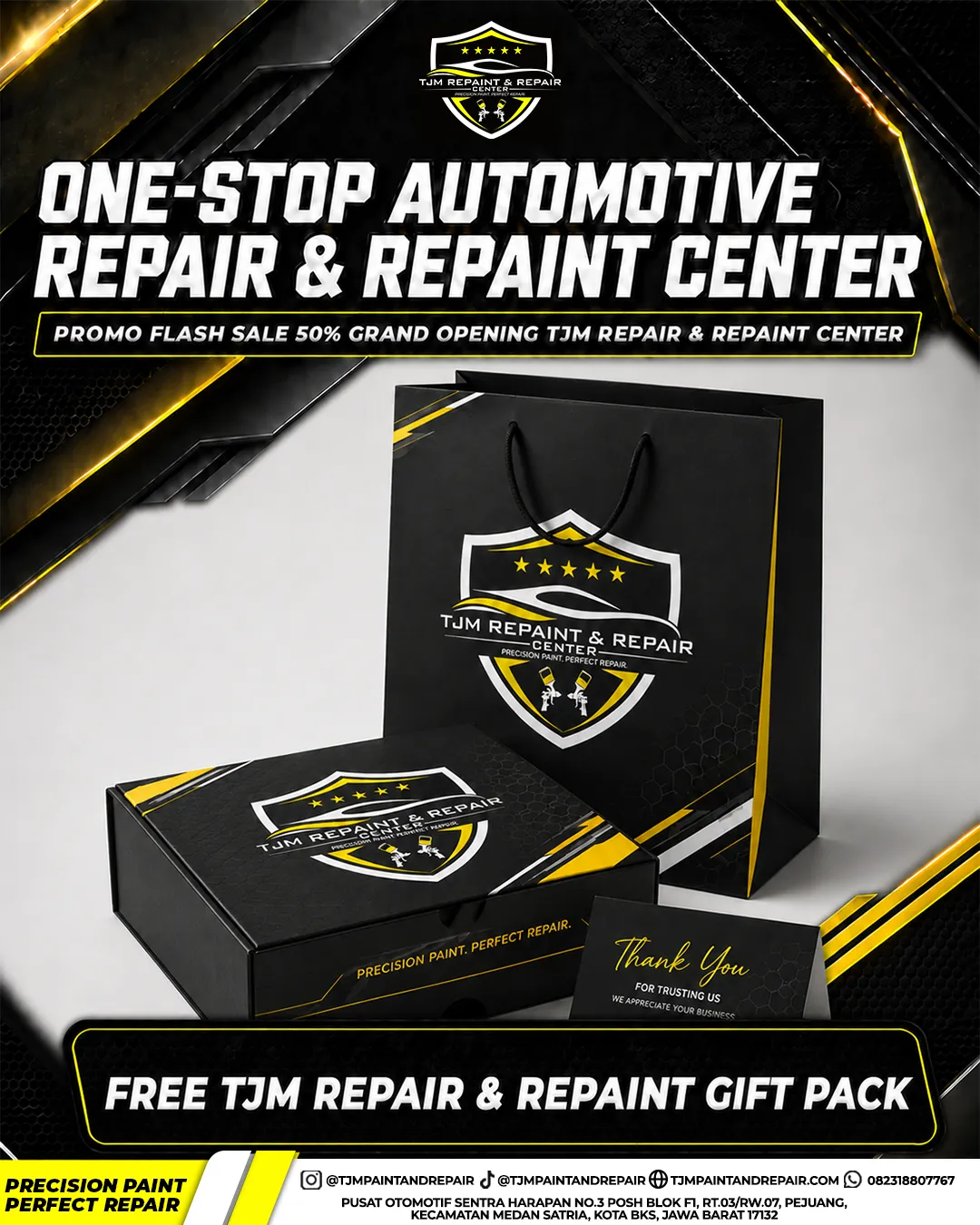 Free TJM Repair & Repaint Gift Pack