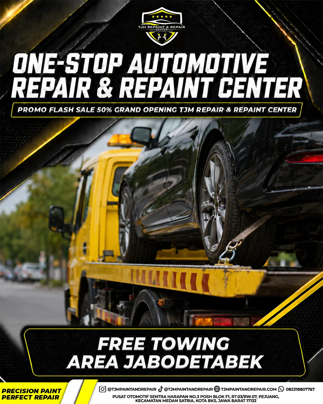 Free Towing Area Jabodetabek