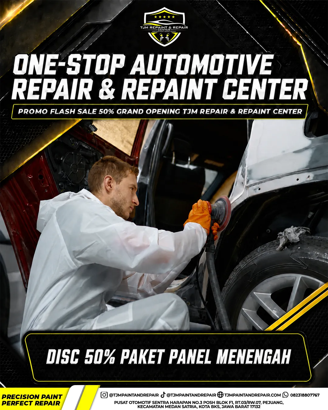 Disc 50% Paket Panel Menengah