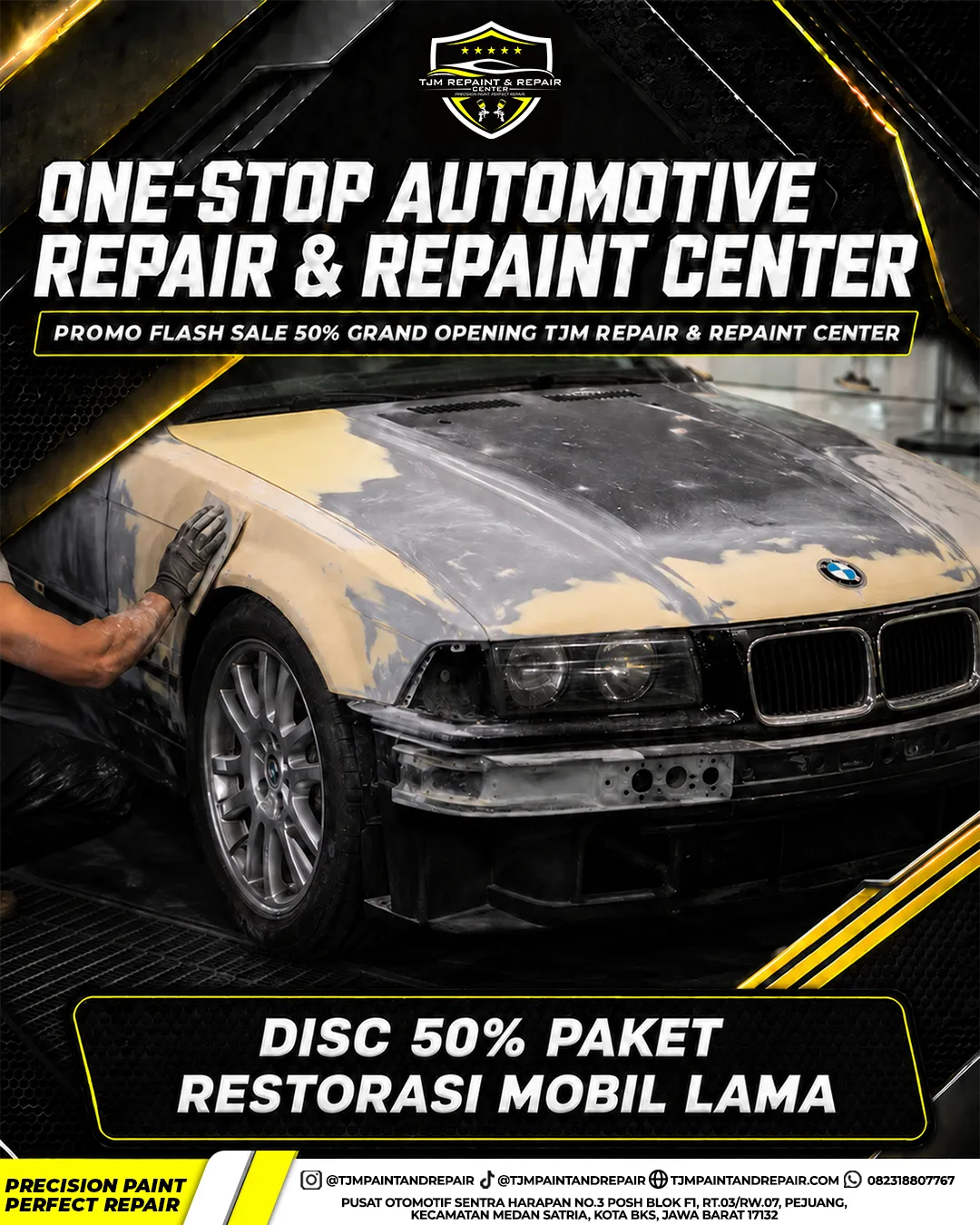 Disc 50% Paket Restorasi Mobil Lama