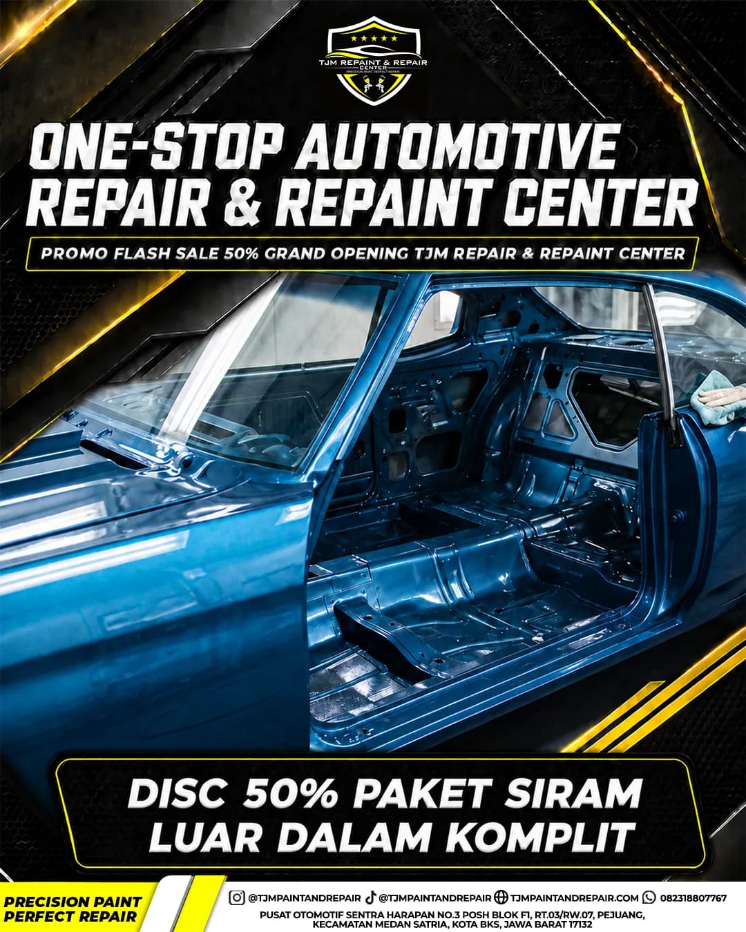 Disc 50% Paket Siram Luar Dalam Komplit